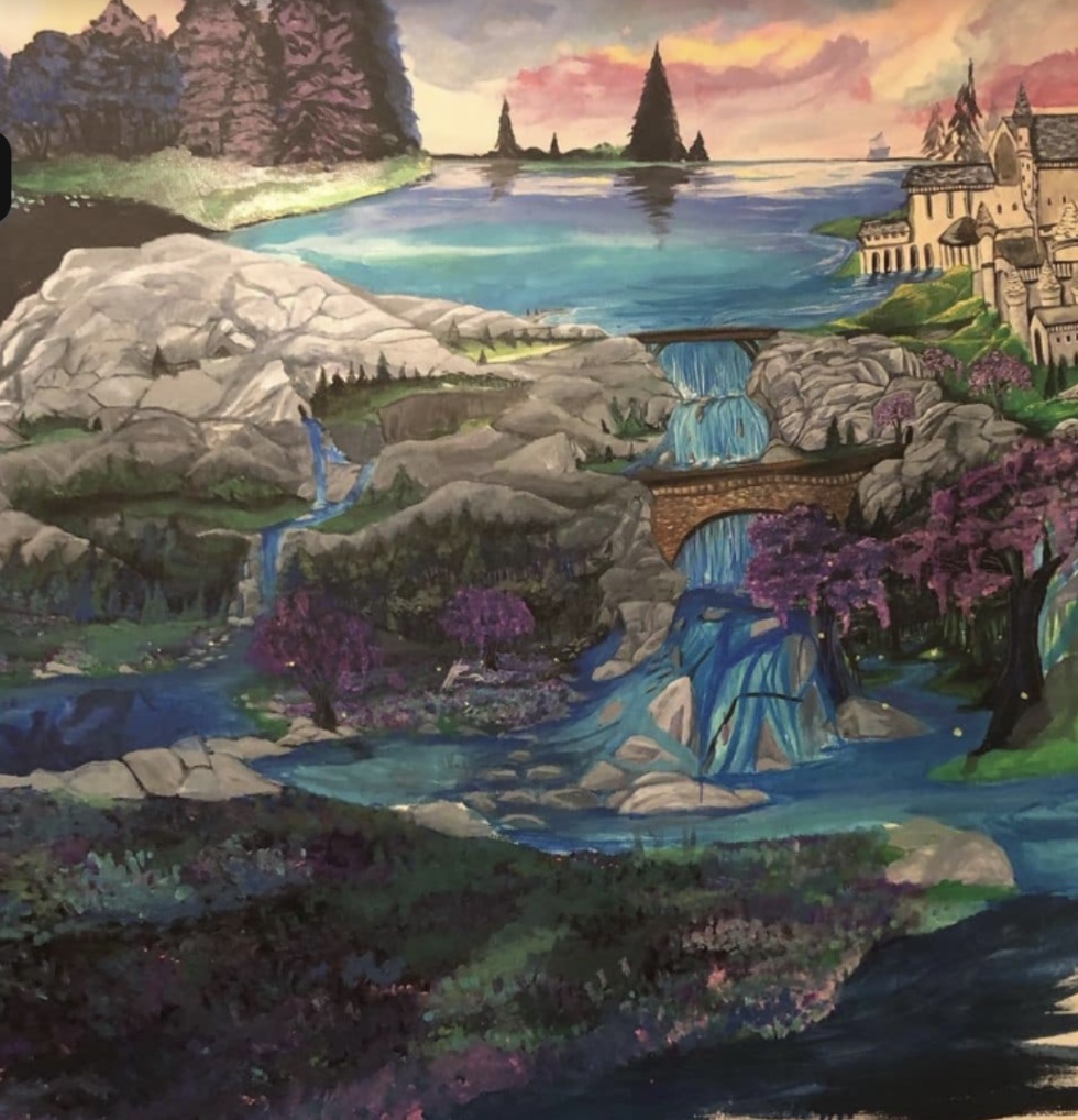 Falls of the Far Kingdom — Paintings