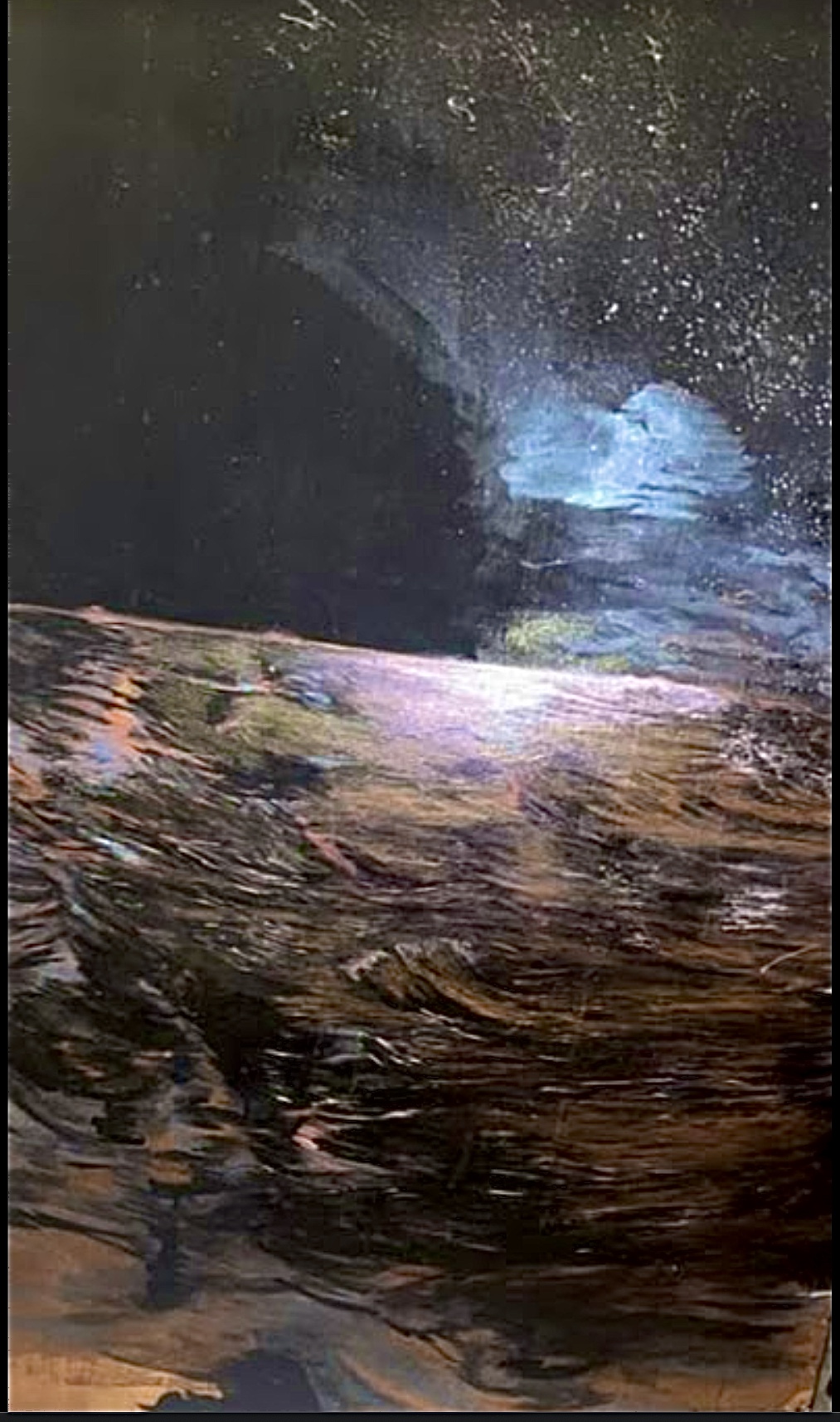 Moonlit Current — Paintings