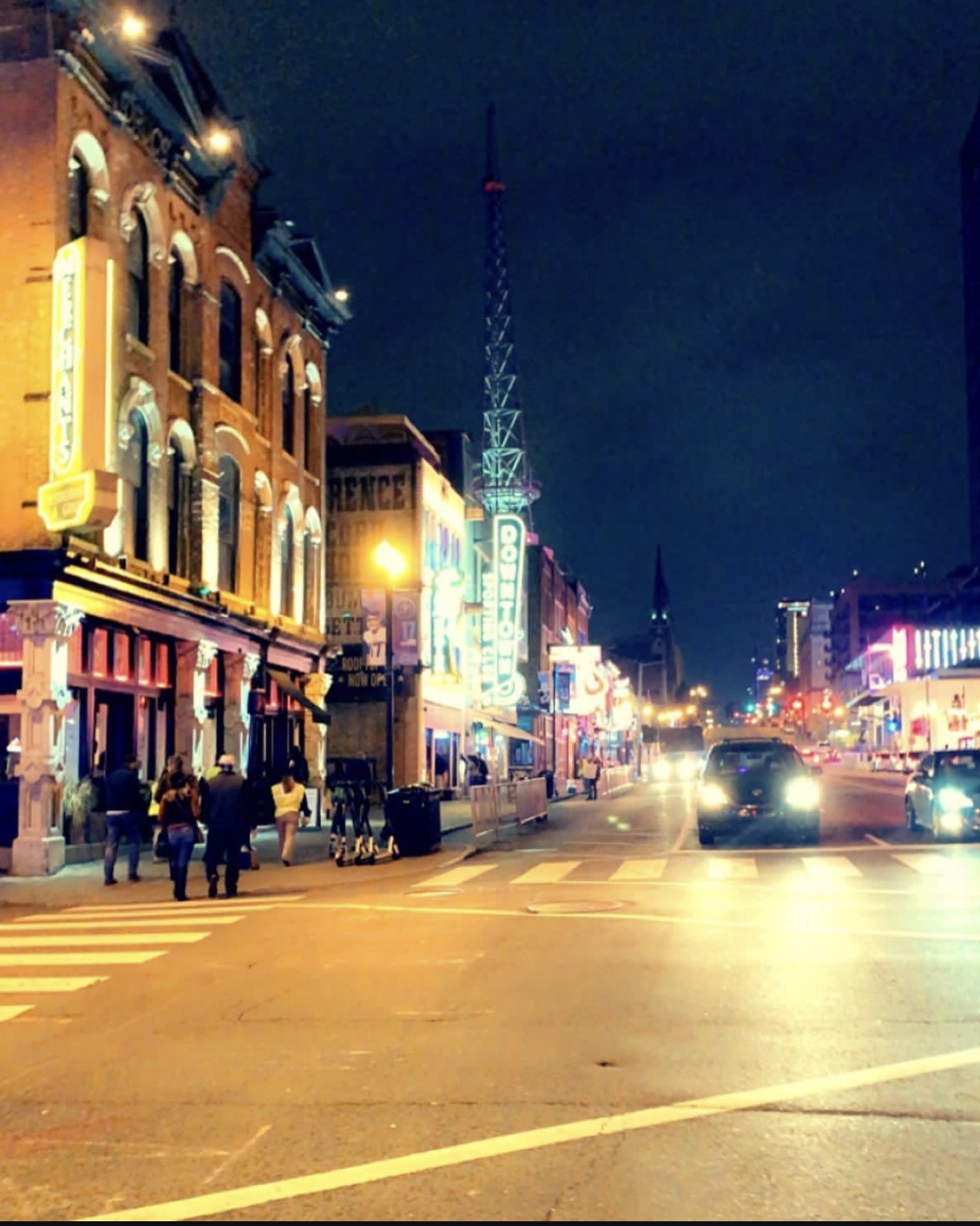 Broadway After Midnight — Nashville, Tennessee