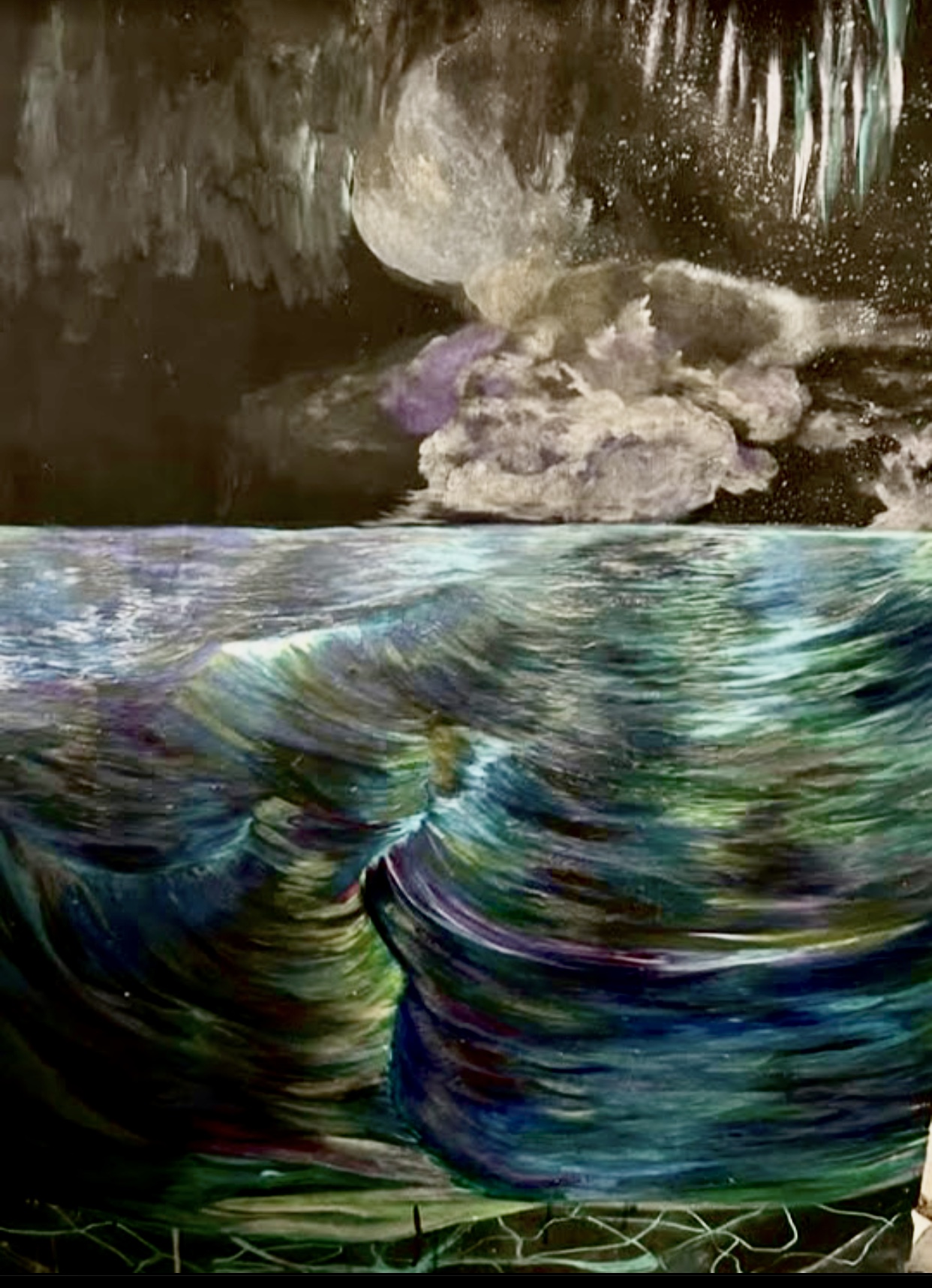 Nightbreak Swell — Painting